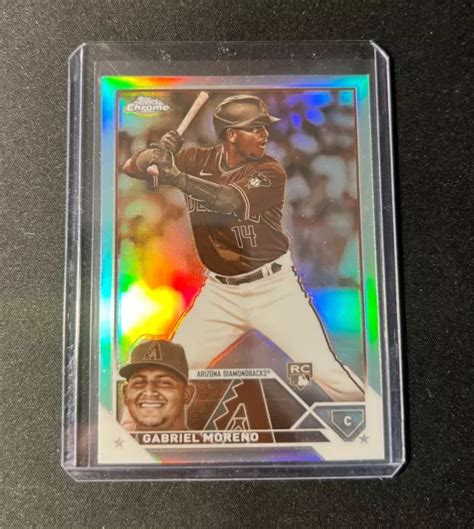 GABRIEL MORENO 2023 Topps Chrome Sepia SP Recrue RC Diamondbacks EUR 5