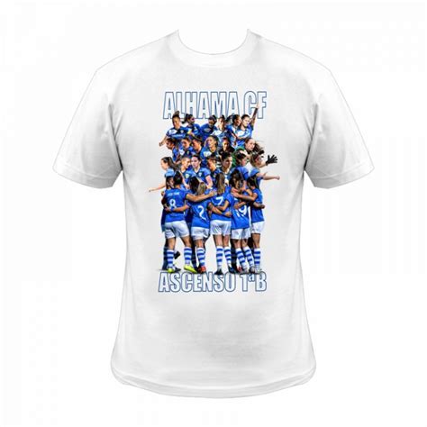 Camiseta Unisex Conmemorativa Ascenso 18 19 Alhama CF Femenino