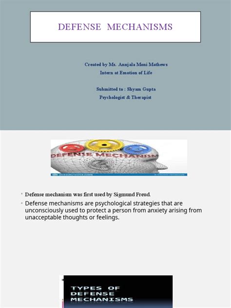 Defense Mechanisms | PDF