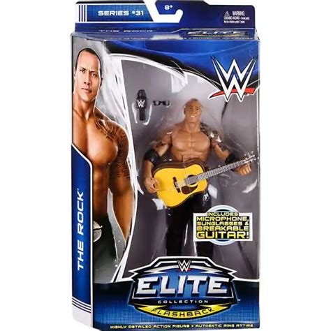 Wwe Wrestling Elite Collection Ghostbusters The Rock Exclusive 6 Action Figure Mattel Toys Toywiz