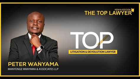 Peter Wanyama Top Lawyer Kenya EP 002 YouTube