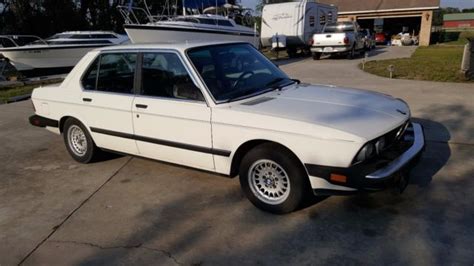 1986 Bmw 524td Diesel E28 Rare Daily Driver Must See All Original Rust Free For Sale