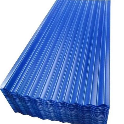 Ms Color Coated Roofing Sheet Mm At Rs Kg In Kheda Id