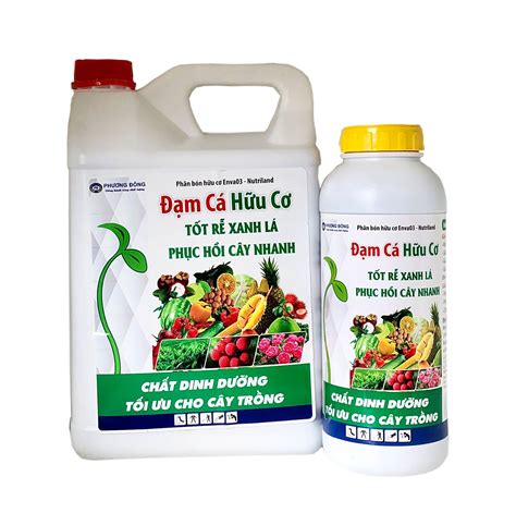 Đạm cá Organic - Bảo vệ thực vật Phương Đông