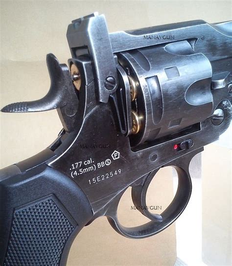 Webley Mkvi Co Pellet Revolver By Manavgun Manav Gun