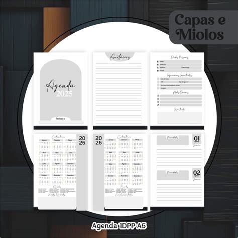 Agenda Masculina Gold Loja Cuke Paper Elo7 Produtos Especiais