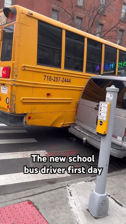 The New School Bus Driver First Day 💀 Youtube