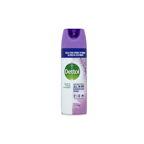 Dettol Disinfectant Spray Lavender 450ml Lazada