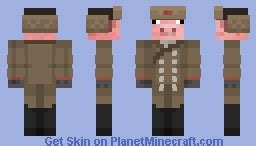 Soviet pig Minecraft Skin