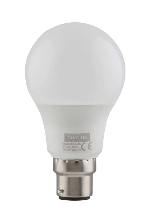 Eurolux Led A60 6w B22 4000k Arb Electrical Wholesalers