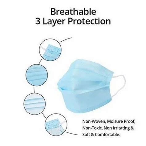 Filt Reusable 3 Ply Protection Nose Pin Face Mask At Rs 15 In Ahmedabad