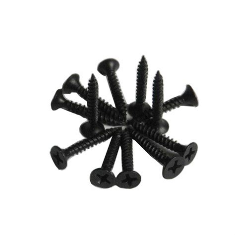 Hot Sell Flat Bugle Head Gypsum Board Drywall Screw Phillips Black Gray Phosphate Fine Coarse