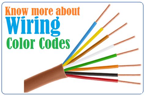 Standard Color Codes For Wiring