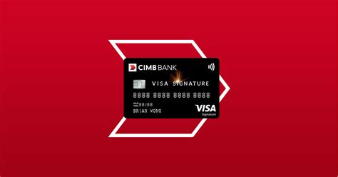 Cimb Visa Signature Up To 10 Highest Cashback Credit Card