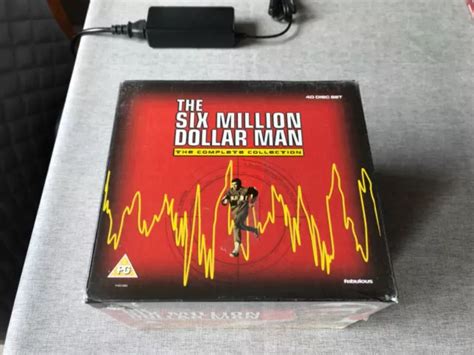 The Six Million Dollar Man Complete Series Uk Dvd Boxset New But Not