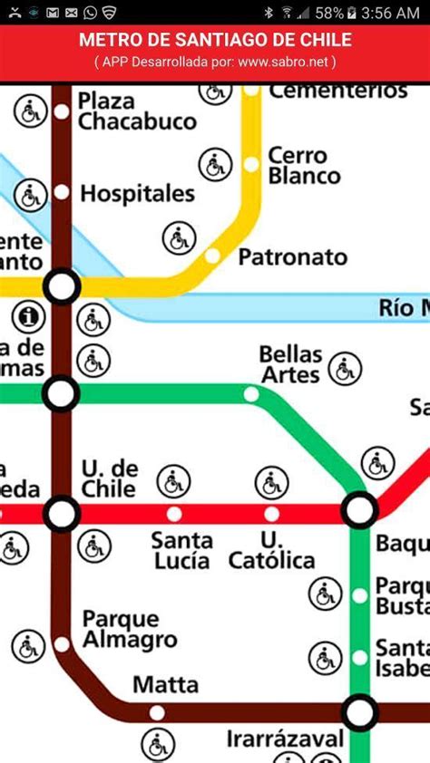 Mapa Del Metro De Santiago De Chile Sin Internet نسخه جدید 1 000 برای