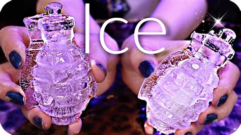 Asmr Ice Cold Tingles ️ Ice Tapping And Scratching Ice Spheres And Cubes