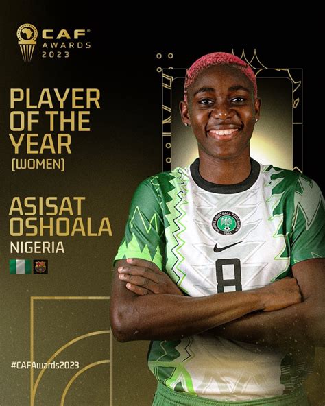 Victor Osimhen Asisat Oshoala Win African Footballers Awards