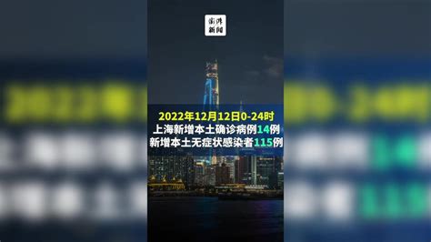 12月12日，上海新增本土“14 115” 凤凰网视频 凤凰网