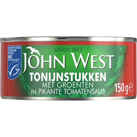 John West Tonijnstukken Met Groente Aanbieding Bij Albert Heijn