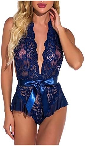 Sexy Dessous Outfit F R Damen Negligees Lingerie V Frauen Deep Teddy