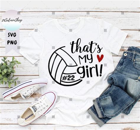 Volleyball Svg Png Thats My Girl Svg Game Day Svg Etsy Uk