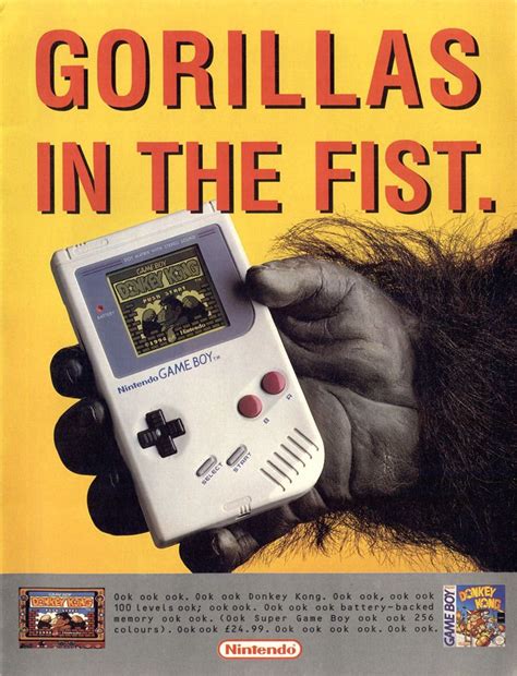 Old School Video Game Ads Game Boy Adv Advertising Super Mario Donkey