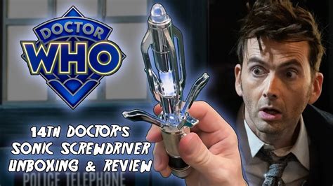 Th Doctor S Sonic Screwdriver Unboxing Review Youtube