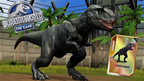 Jurassic World The Game Ep275 Albertosaurus Youtube