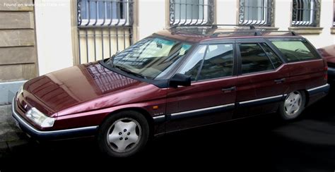 1992 Citroen XM Break Y3 2 0 I Turbo CT 141 KM Dane Techniczne