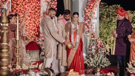 Best Pics From Natasa Stankovic Hardik Pandya S Wedding Album Hindustan Times