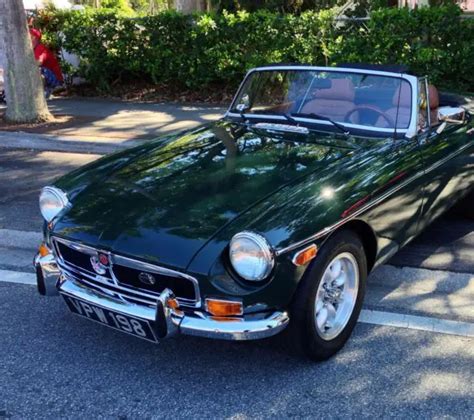 Mgb Roadster Totally Restored Chrome Bumper Conversion For Sale