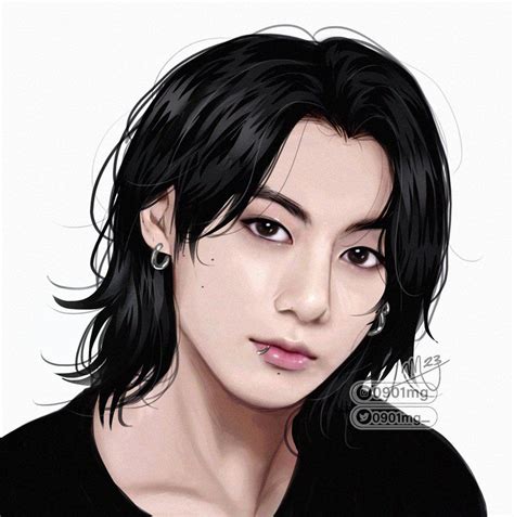 Mg⁷ Uni On Twitter Jungkook Fanart New Profile Pic Bts Drawings