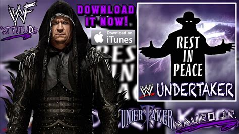 WWE Rest In Peace The Undertaker Single ITunes Released