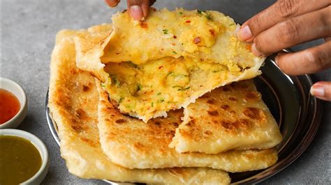 Aloo Mughlai Paratha Recipe Potato Paratha Breakfast Evening