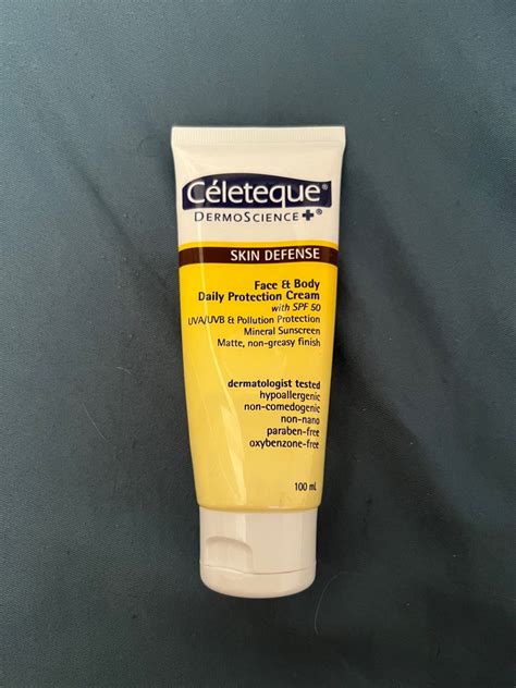 Celeteque Skin Defense Face And Body Daily Protection Cream With Spf