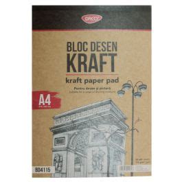 Bloc Hartie Craft A4 115g 50 File Daco BD4115