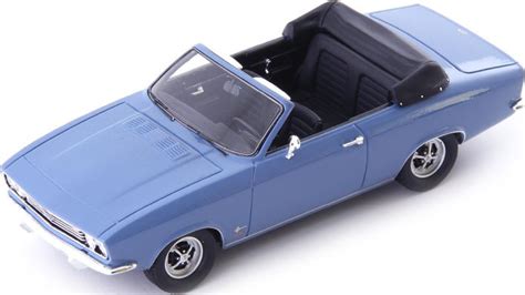 Avenue Opel Manta A Cabriolet Karmann Blue Model Universe