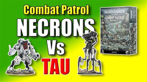 Necron Combat Patrol 10th Edition Battle Report Youtube