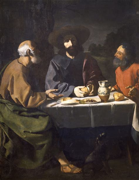 Abendmahl In Emmaus Von Francisco De Zurbaran 1094341