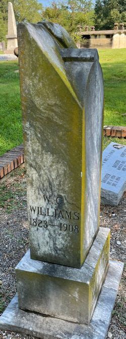 William Calloway Williams Memorial Find A Grave