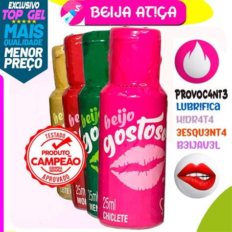 Beijo Gostoso Sexo Oral sexy produtos especiais eróticos 25ml sex shop