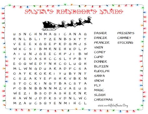 christmas puzzle games printable 1