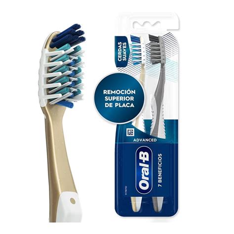 Cepillo De Dientes Oral B 7 Beneficios Limpieza Suave Y Profunda 2 Pzas Walmart