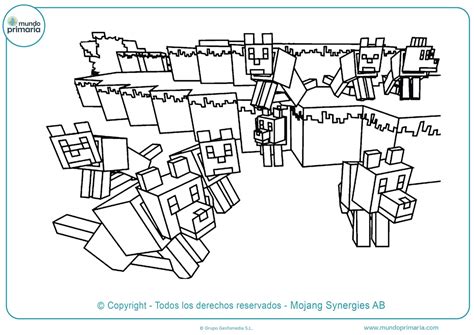 Dibujos De Minecraft Para Colorear Imprimir Y Descargar