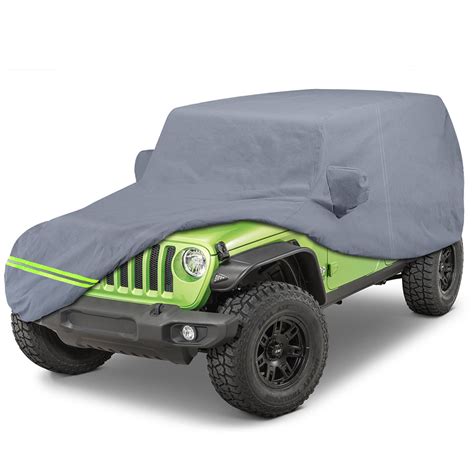 6 Layers Jeep Cover For Jeep Wrangler 4 Door 2007 2020 Autojoy