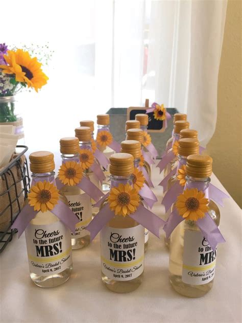 How To Host A Sunflower Themed Bridal Shower