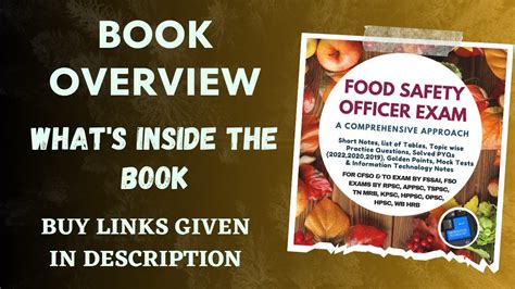 FOOD SAFETY OFFICER A Comprehensive Approach Book For All Food