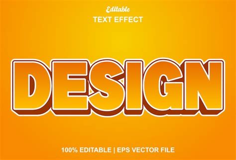 Vetores e ilustrações de Design efeito texto editavel para download