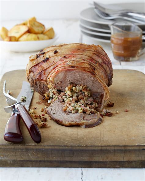 Roast Lamb With Stuffing Mummypages Uk